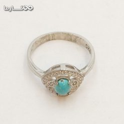 Alternative view of انگشتر فیروزه زنانه ظریف