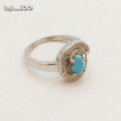 Alternative view of انگشتر زنانه فیروزه عجمی