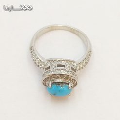 Alternative view of انگشتر فیروزه زنانه