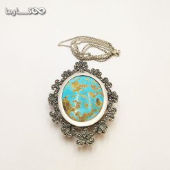 پلاک فیروزه - گردنبند فیروزه - فروشگاه کارما