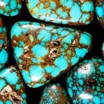 تشخیص زنده بودن سنگ فیروزه از روی رگه های آن در سنگ های فیروزه تصویر