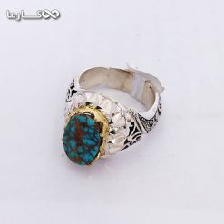 انگشتر فیروزه مردانه - فروشگاه کارما