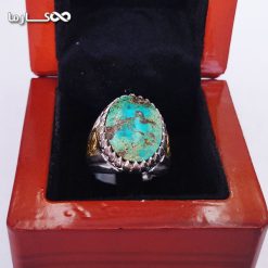انگشتر فیروزه مردانه - فروشگاه کارما