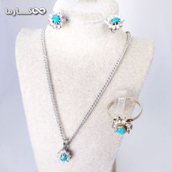 ست فیروزه - سرویس فیروزه - خرید فیروزه - فروشگاه کارما