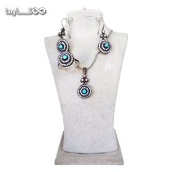 ست فیروزه - سرویس فیروزه - خرید فیروزه - فروشگاه کارما