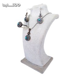ست فیروزه - سرویس فیروزه - خرید فیروزه - فروشگاه کارما