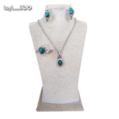 ست فیروزه - سرویس فیروزه - خرید فیروزه - فروشگاه کارما