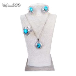 ست فیروزه - سرویس فیروزه - خرید فیروزه - فروشگاه کارما
