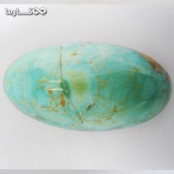 سنگ فیروزه نیشابور رگه طلایی