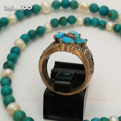 انگشتر فیروزه فروشگاه فیروزه کارما