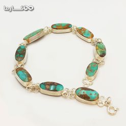 دستبند فیروزه زنانه فروشگاه فیروزه کارما