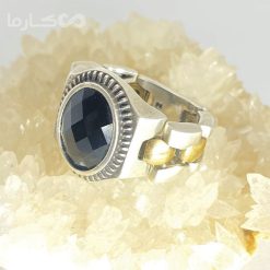 انگشتر عقیق مشکی فروشگاه کارما
