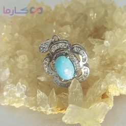 پلاک فیروزه فروشگاه کارما