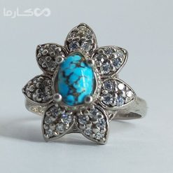 Alternative view of انگشتر فیروزه زنانه (کد 1027)