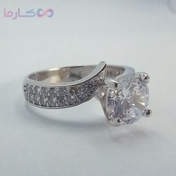 Alternative view of انگشتر نقره زنانه (کد 1602)
