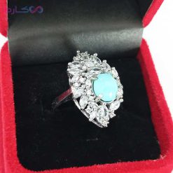 انگشتر فیروزه زنانه فروشگاه کارما