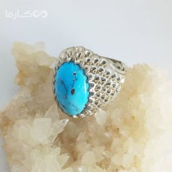 انگشتر فیروزه مردانه فروشگاه کارما