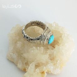 انگشتر فیروزه مردانه فروشگاه کارما