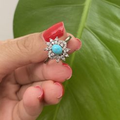 انگشتر فیروزه زنانه