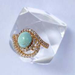 انگشتر فیروزه زنانه (کد 1043)