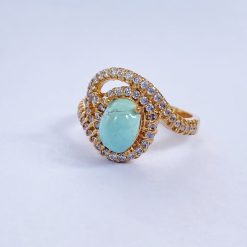Alternative view of انگشتر فیروزه زنانه (کد 10043)