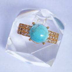 انگشتر فیروزه زنانه (کد 1048)