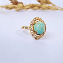 انگشتر فیروزه زنانه (کد 1050)