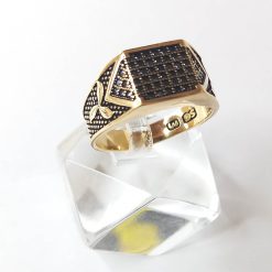 انگشتر طلا روس مردانه (کد5510)