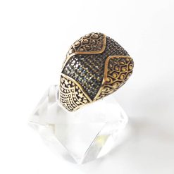 انگشتر طلا روس مردانه (کد5512)