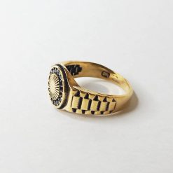 انگشتر طلا روس مردانه (کد5519)