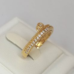 انگشتر طلاروس (کد1099)