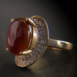 انگشتر طلاروس زنانه (کد2290)
