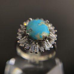 انگشتر فیروزه زنانه (کد 2346)