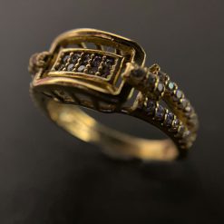 انگشتر طلاروس زنانه (کد 7808)