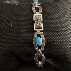دستبند فیروزه زنانه (کد 2328)