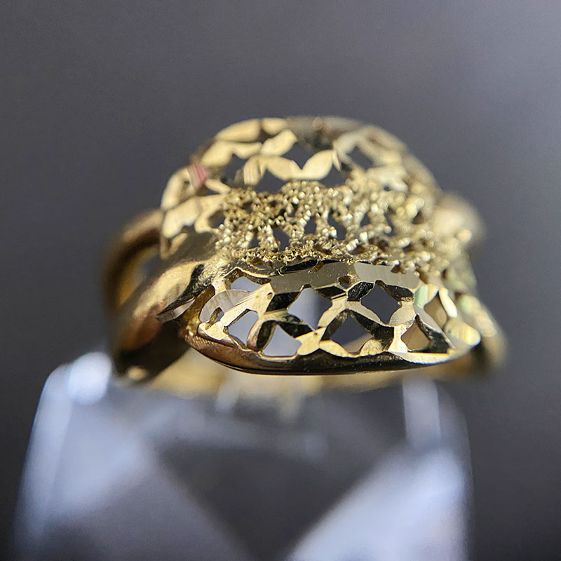 انگشتر طلا روس زنانه (کد 7848) - Image 4