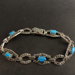 دستبند فیروزه زنانه (کد 2328)