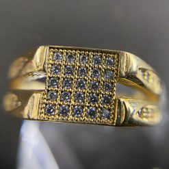 انگشتر طلا روس مردانه (کد 7841)