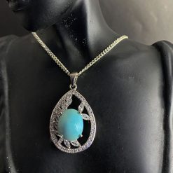 گردنبند نقره زنانه ( کد 2295)