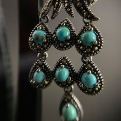 گردنبند فیروزه زنانه (کد 2312)