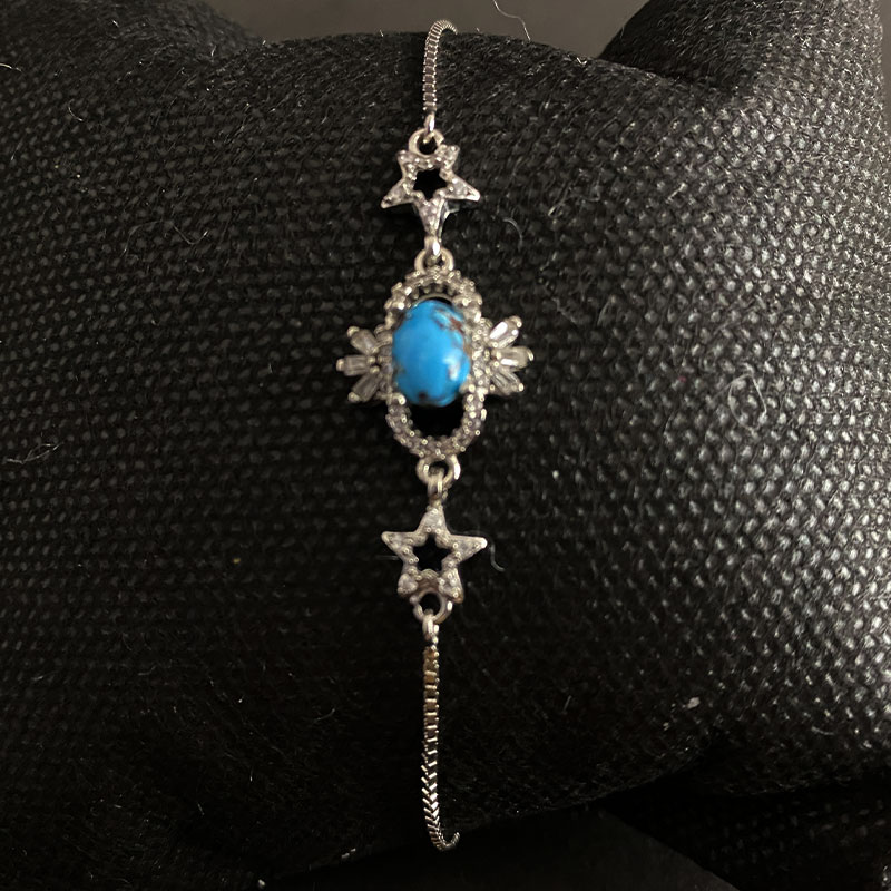 دستبند فیروزه زنانه (کد 2336) - Image 2