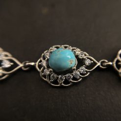 دستبند فیروزه زنانه (کد 2333)