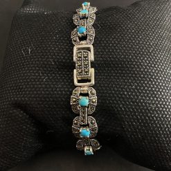 دستبند فیروزه زنانه (کد 2329)