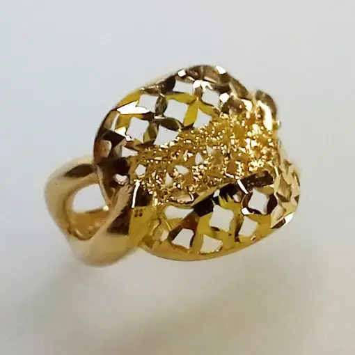 انگشتر طلا روس زنانه (کد 7848) - Image 5