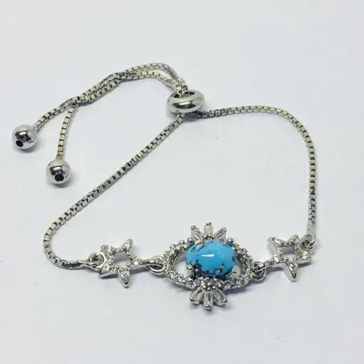 دستبند فیروزه زنانه (کد 2336) - Image 6