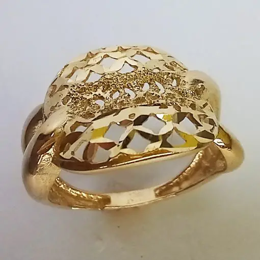 انگشتر طلا روس زنانه (کد 7848) - Image 7