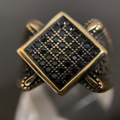 انگشتر عقیق مردانه (کد 2319)