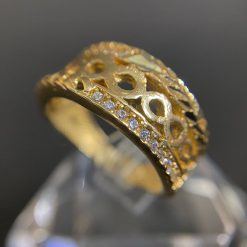 انگشتر طلاروس زنانه (کد 2320)