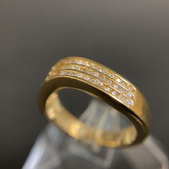 انگشتر طلاروس ست (کد 2323)