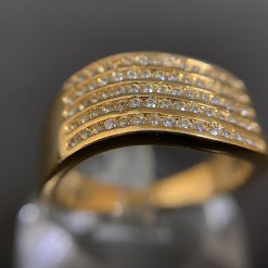 انگشتر طلاروس ست (کد 2324)